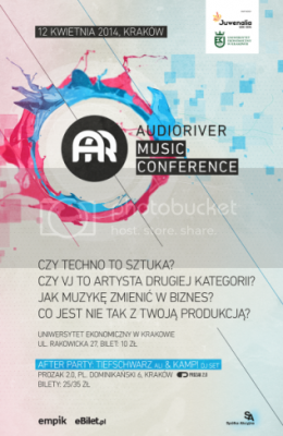 Re: IV Konferencja Muzyczna Audioriver @ UEK &amp; Prozak 2.0, Kraków - 12.04.2014